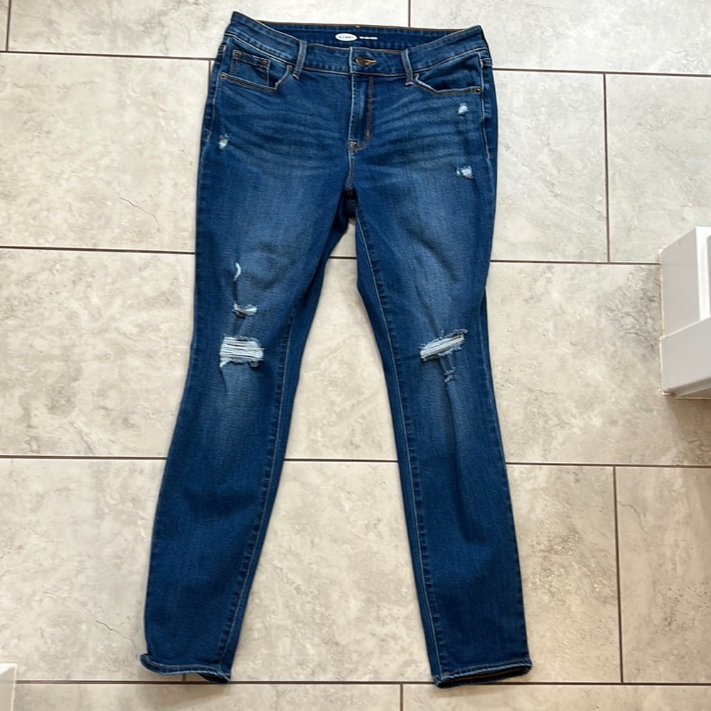 Sz 10 old navy skinny jeans
